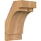 Ekena Millwork 5 1/2"W x 6"D x 10"H Merced Smooth Knee Brace, Western Red Cedar BRC06X06X10MRC00SWR - alternate 1